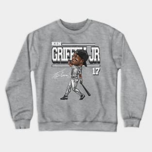 Ken Griffey Jr. Chicago W Cartoon Crewneck Sweatshirt